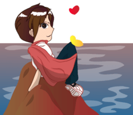 Cartoon Boy anime drawing v.update002 sticker #7648571