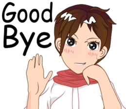 Cartoon Boy anime drawing v.update002 sticker #7648572