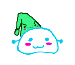 Strawberry Mochi[Must be happy] sticker #7648705