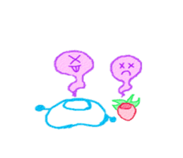 Strawberry Mochi[Must be happy] sticker #7648714