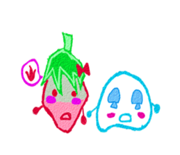 Strawberry Mochi[Must be happy] sticker #7648724