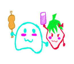 Strawberry Mochi[Must be happy] sticker #7648725