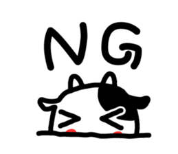 It is a cow to tell clearly sticker #7649475