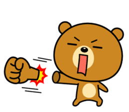 The bear which is Kansai dialect 5 sticker #7649622