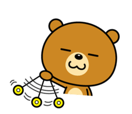 The bear which is Kansai dialect 5 sticker #7649624