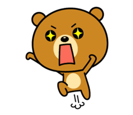 The bear which is Kansai dialect 5 sticker #7649632
