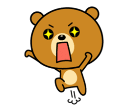 The bear which is Kansai dialect 5 sticker #7649632