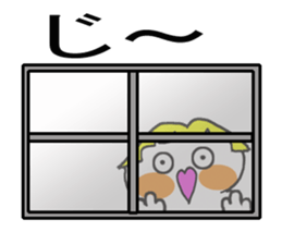 Cheeky parakeet 3 sticker #7649853