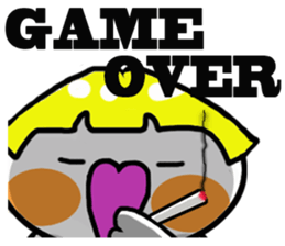 Cheeky parakeet 3 sticker #7649859