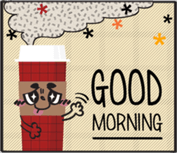 Wonderful coffee sticker #7650146