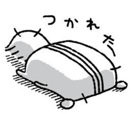 Square squirrel 2 sticker #7650839