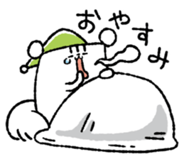 Square squirrel 2 sticker #7650859