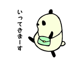 Pandaruma life sticker #7650949