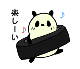 Pandaruma life sticker #7650959
