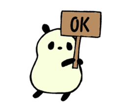 Pandaruma life sticker #7650964