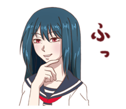 Invective girl sticker #7651080