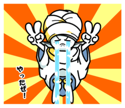 white wizards Lev sticker #7651986