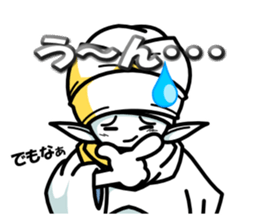 white wizards Lev sticker #7652000