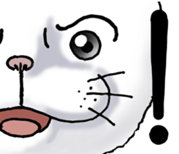 cat'sman for private actions 3 sticker #7652075