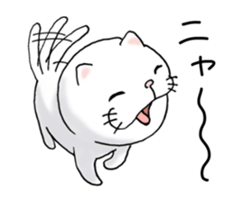 cat'sman for private actions 3 sticker #7652085