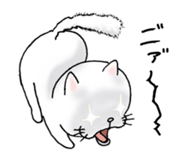 cat'sman for private actions 3 sticker #7652086