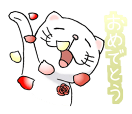 cat'sman for private actions 3 sticker #7652094