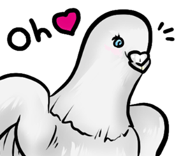 Love and pigeons vol.2 sticker #7652262