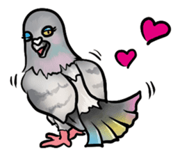 Love and pigeons vol.2 sticker #7652285