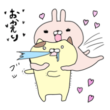 catandrabbit2 sticker #7652607