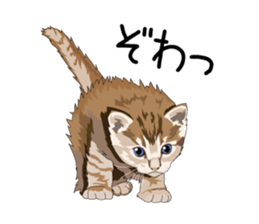 Cat illustrations Sticker sticker #7652841