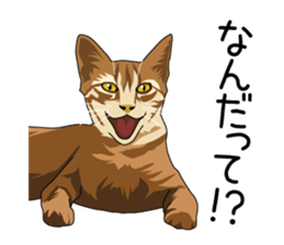 Cat illustrations Sticker sticker #7652842