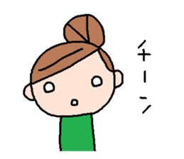 HANAchan and friends 3 sticker #7653274