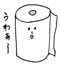 Tissue &  toilet paper sticker #7653594