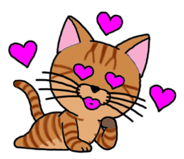 Ryoma and Chacha (cat eyes version) sticker #7653708