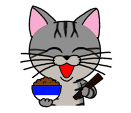 Ryoma and Chacha (cat eyes version) sticker #7653721