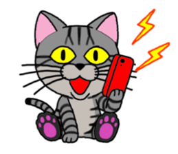 Ryoma and Chacha (cat eyes version) sticker #7653737