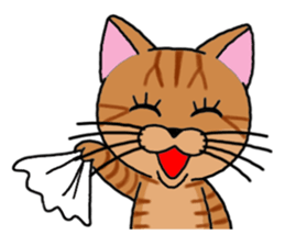 Ryoma and Chacha (cat eyes version) sticker #7653739