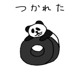 Panpan of a relaxation panda2 sticker #7654588