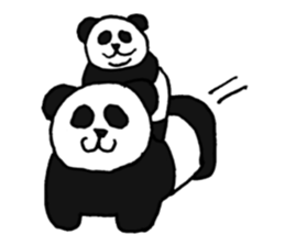Panpan of a relaxation panda2 sticker #7654602