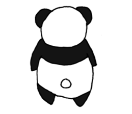 Panpan of a relaxation panda2 sticker #7654606