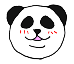 Panpan of a relaxation panda2 sticker #7654611