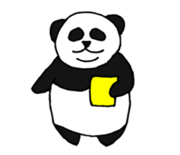 Panpan of a relaxation panda2 sticker #7654613