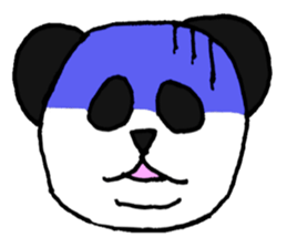 Panpan of a relaxation panda2 sticker #7654615