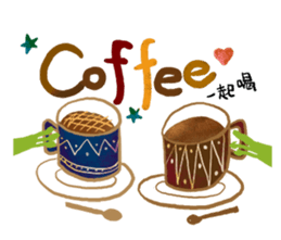 Genki frog sticker #7655097