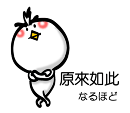 Easy to use Taiwanese & Jp Parakeet sticker #7655183