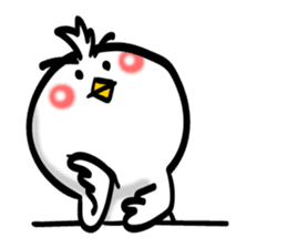 Easy to use Taiwanese & Jp Parakeet sticker #7655189