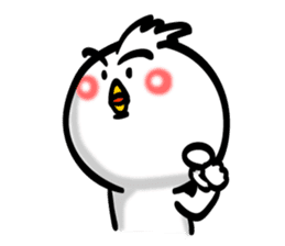 Easy to use Taiwanese & Jp Parakeet sticker #7655193