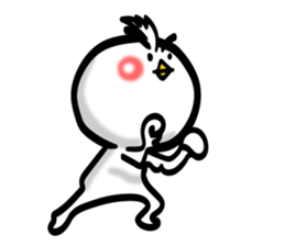 Easy to use Taiwanese & Jp Parakeet sticker #7655200