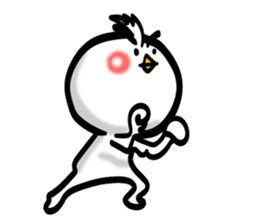 Easy to use Taiwanese & Jp Parakeet sticker #7655200