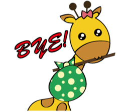 QQ  Giraffy sticker #7655616